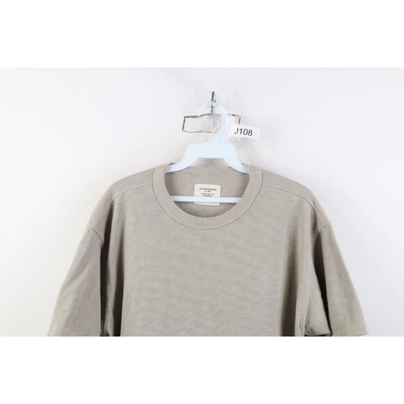 Buck Mason Mens Size Large Field Spec 90s Boxy Heavyweight T-Shirt Gray Cotton - Picture 2 of 11